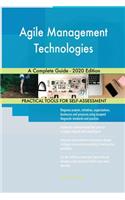 Agile Management Technologies A Complete Guide - 2020 Edition