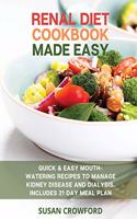 Renal Diet Cookbook Made Easy