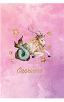 Capricorn: Zodiac Notebook - 120-Page Lined Capricorn Journal(1 Zodiac Journals)