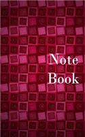 Note Book: 1/4 Inch Graph Ruled, Memo Book, 5x8, 100 Pages
