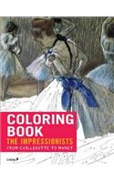 Impressionists: From Caillebotte to Manet  - Coloring Book