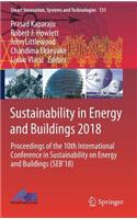 Sustainability in Energy and Buildings 2018