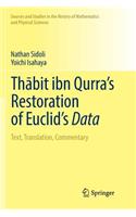 Thabit ibn Qurra’s Restoration of Euclid’s Data