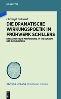 dramatische Wirkungspoetik im Frühwerk Schillers