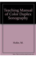Teaching Manual of Color Duplex Sonography