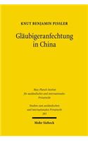 Gläubigeranfechtung in China