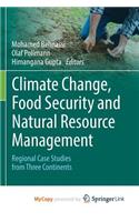 Climate Change, Food Security and Natural Resource Management