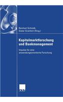 Kapitalmarktforschung Und Bankmanagement