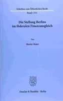 Die Stellung Berlins Im Foderalen Finanzausgleich
