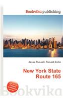 New York State Route 165: (English)