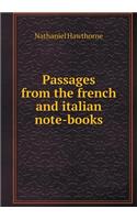 Passages from the French and Italian Note-Books