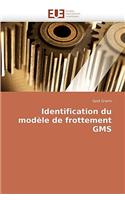 Identification Du Modèle de Frottement Gms