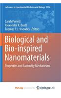 Biological and Bio-inspired Nanomaterials