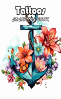 Tattoos Coloring Book for Adults