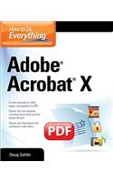 How to Do Everything Adobe Acrobat X