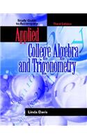 Applied College Algebra and Trigonometry