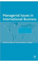 Managerial Issues in International Business