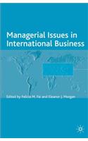 Managerial Issues in International Business