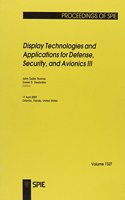 Display Technologies and Applications for Defense, Security, and Avionics III