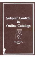 Subject Control in Online Catalogs