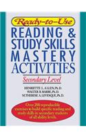 Ready-To-Use Reading & Study Skills Mastery Activities