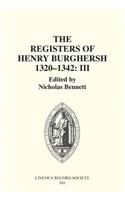 The Registers of Bishop Henry Burghersh 1320-1342: III: Memoranda Register: Dispensations for Study Cum Ex Eo, Licences for Non-Residence, Testamentary Business, Letters Dimissory, Appointment of Penitentiaries