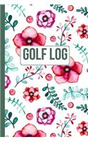 Golf Scorecard Log Book