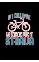 If i collapse can someone pause my straija: Notebook - Journal - Diary - 110 Lined pages