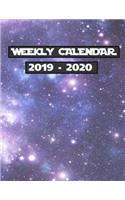 Weekly Calendar 2019 - 2020