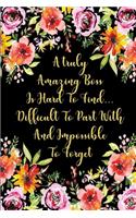 A Truly Amazing Boss Is Hard To Find Difficult To Part With And impossible to forget