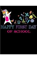 Happy First day of school