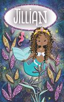 Mermaid Dreams Jillian: Wide Ruled - Composition Book - Diary - Lined Journal