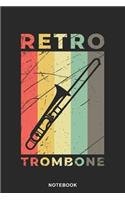 Trombone Instrument Art Graphic Notebook