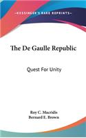 The de Gaulle Republic