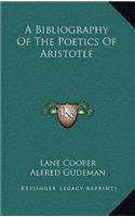 A Bibliography of the Poetics of Aristotle