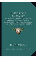 History Of Amesbury