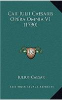 Caii Julii Caesaris Opera Omnia V1 (1790)