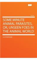 Some Minute Animal Parasites, Or, Unseen Foes in the Animal World