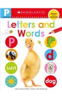 Pre-K Skills Workbook: Letters and Words (Scholastic Early Learners)