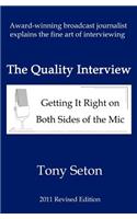 The Quality Interview: Getting It Right on Both Sides of the Mic