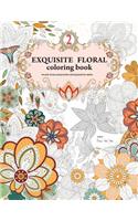 Exquisite Floral Coloring Book