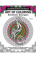 Art of Coloring Animals Design