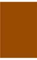 Journal Earth Brown Color Simple Plain Brown