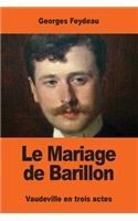 Le Mariage de Barillon