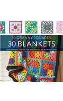 10 Granny Squares 30 Blankets