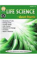 Life Science Quick Starts, Grades 4 - 8