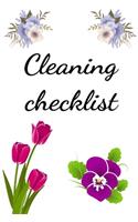 Cleaning checklist
