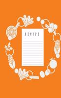 Recipe book to Note organizer notebook for family recipes Recipe Organizer, Kitchen Accessory 6*9 100