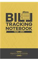 Bill Tracking Notebook