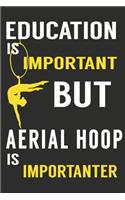 Education is Important But Aerial Hoop is Importanter